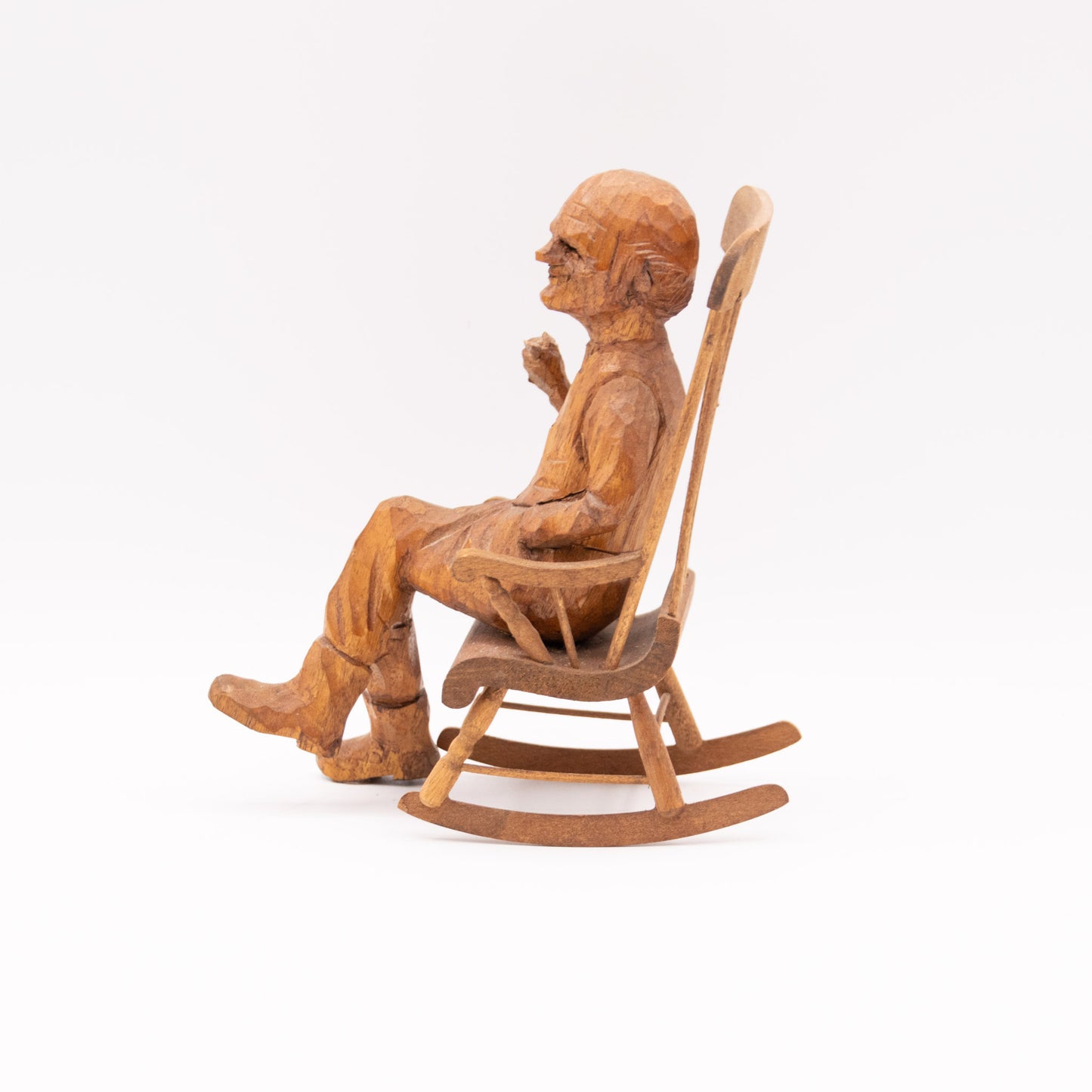 Chaise berçante homme