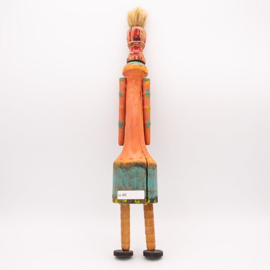 Gandre tête de pinceau orange