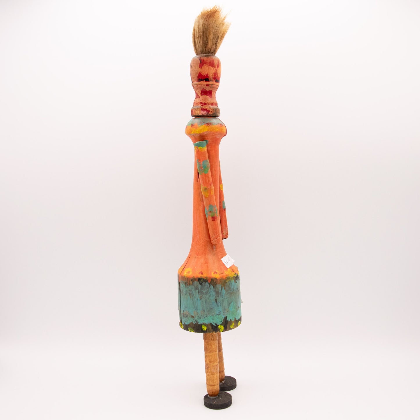 Gandre tête de pinceau orange