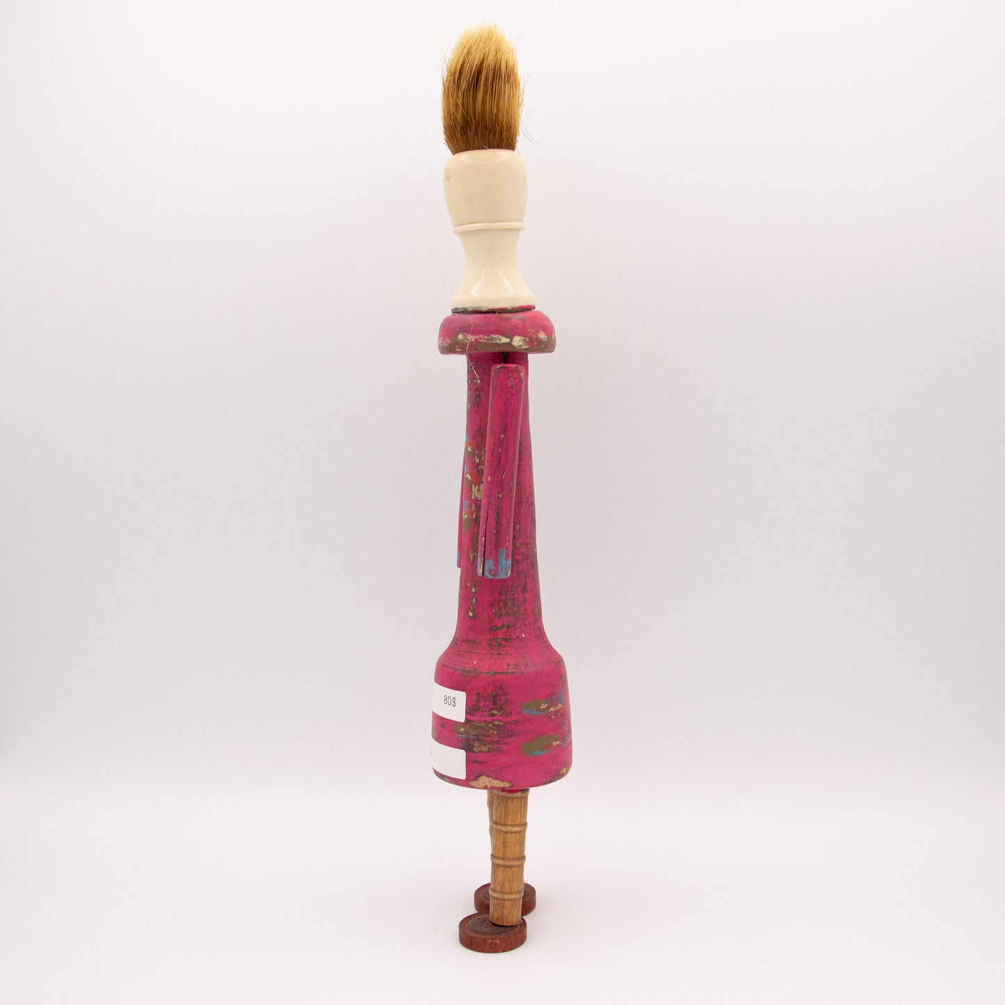 Grande tête de pinceau rose