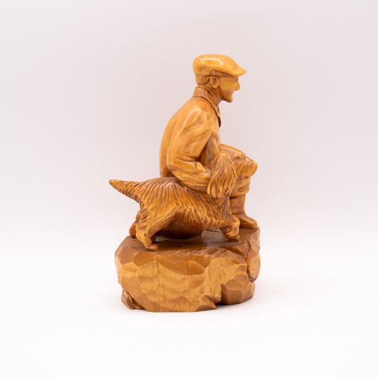 Homme avec son chien