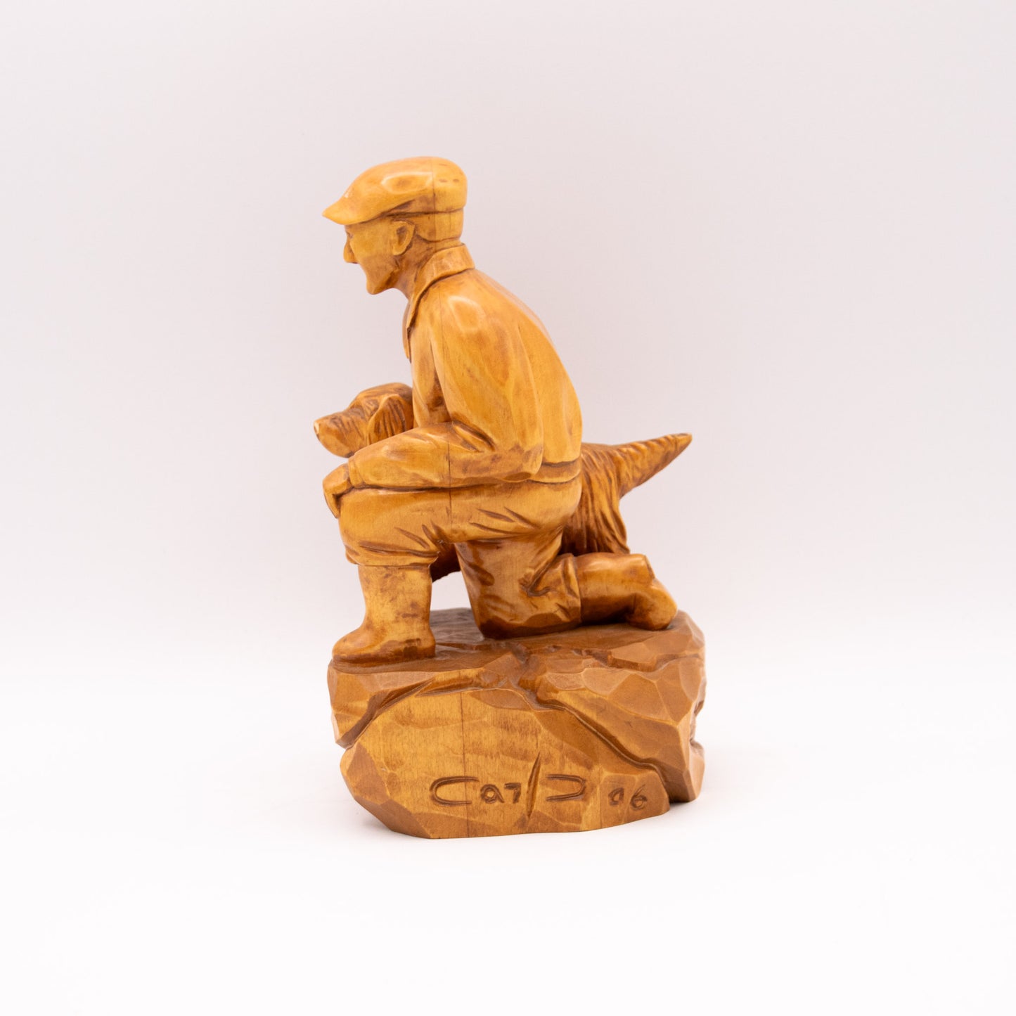 Homme avec son chien