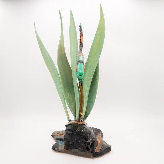 Poisson dans les algues