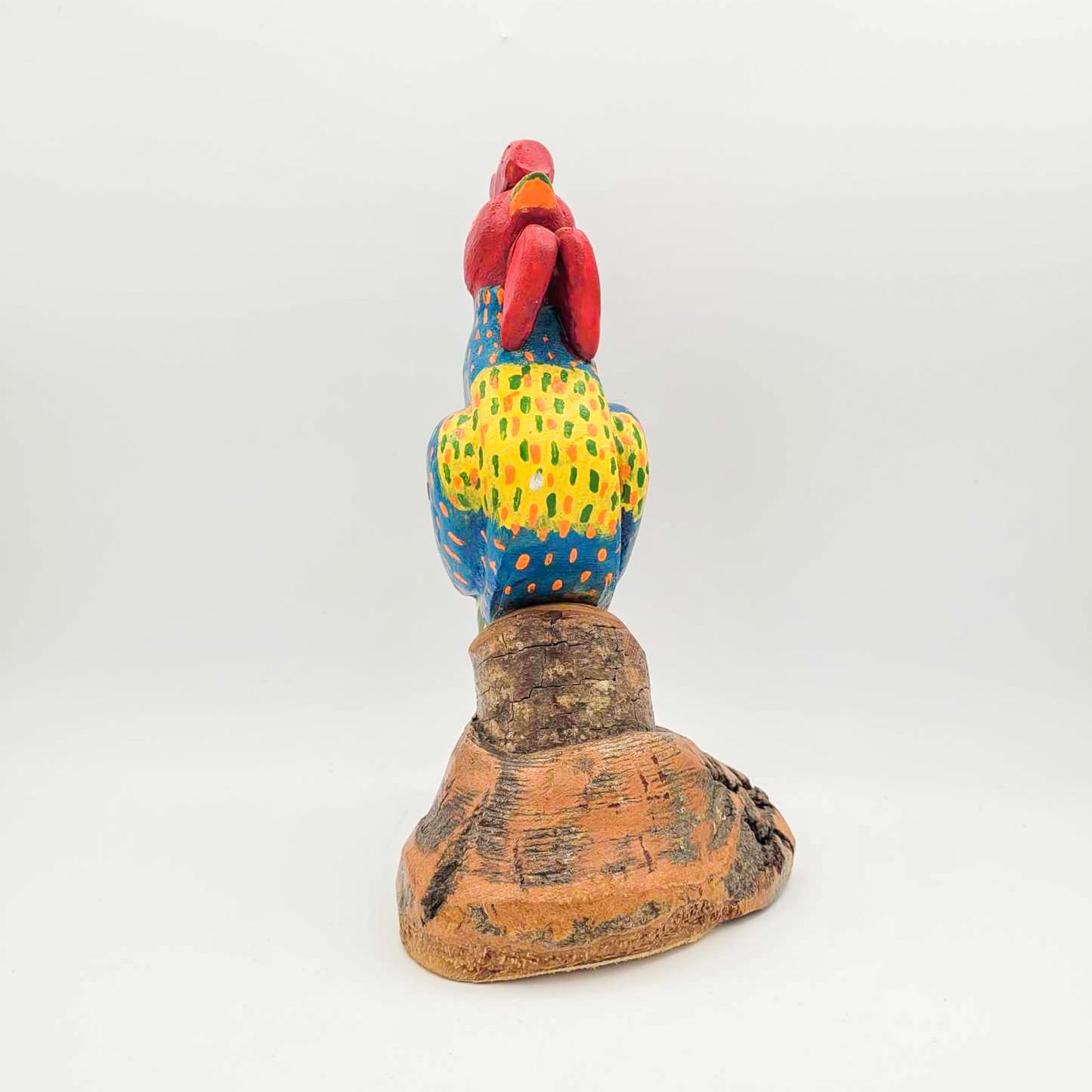 Coq sur souche