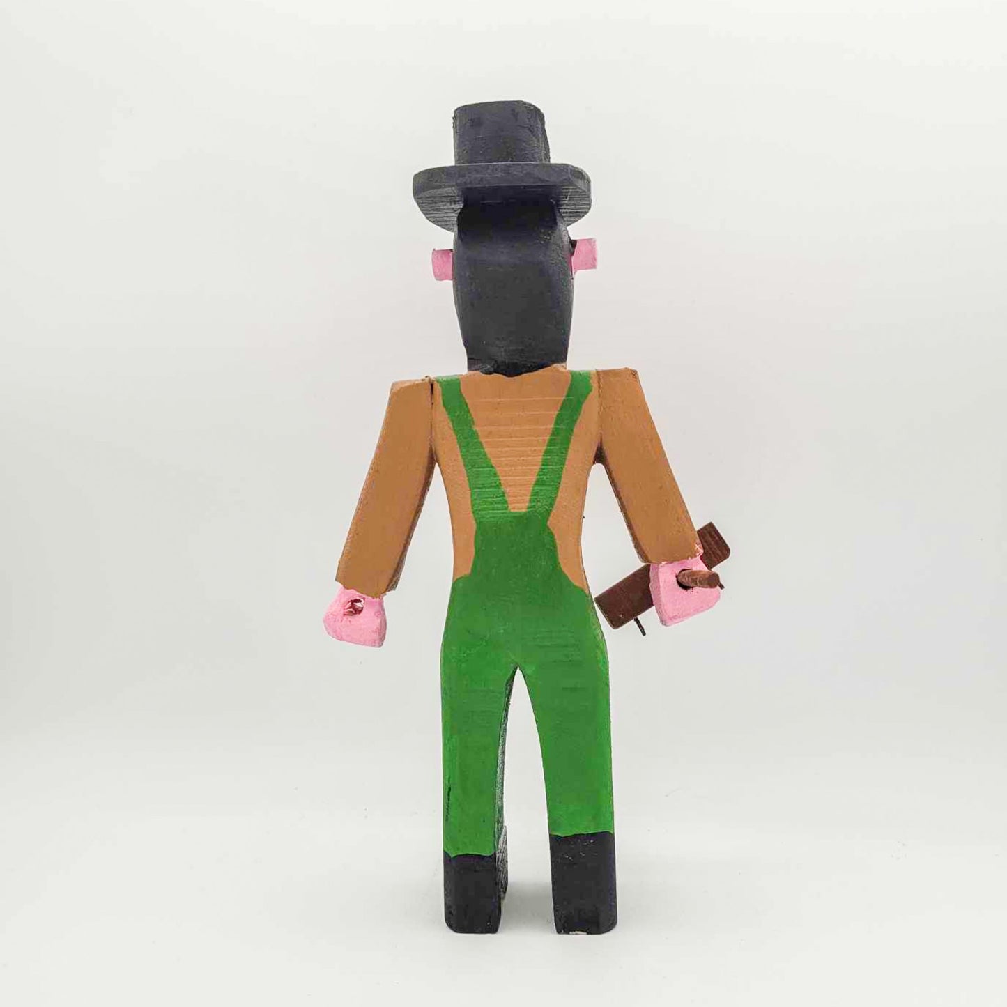 Fermier brun et vert