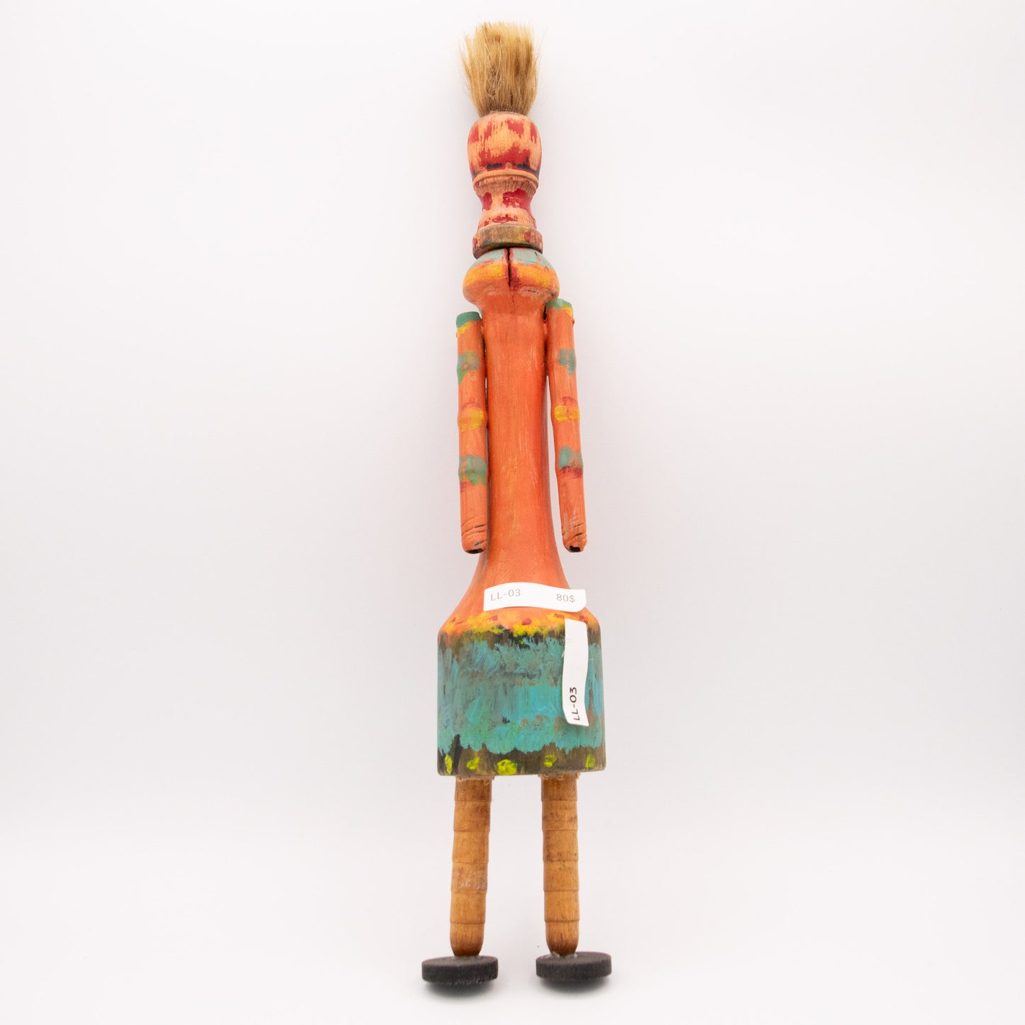 Gandre tête de pinceau orange