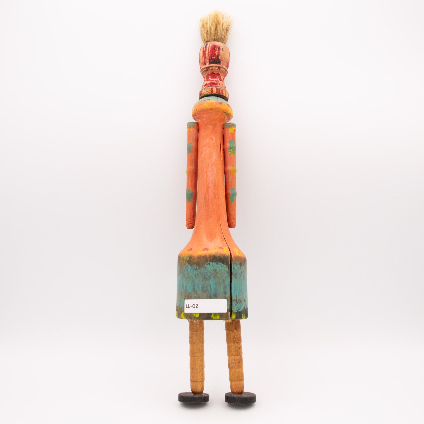 Gandre tête de pinceau orange