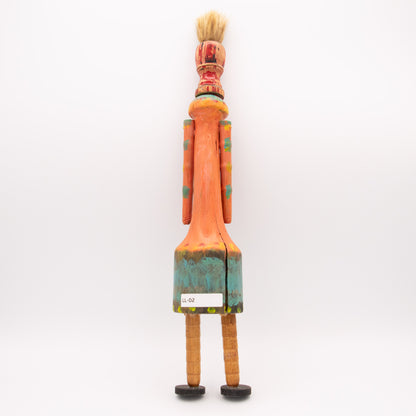 Gandre tête de pinceau orange