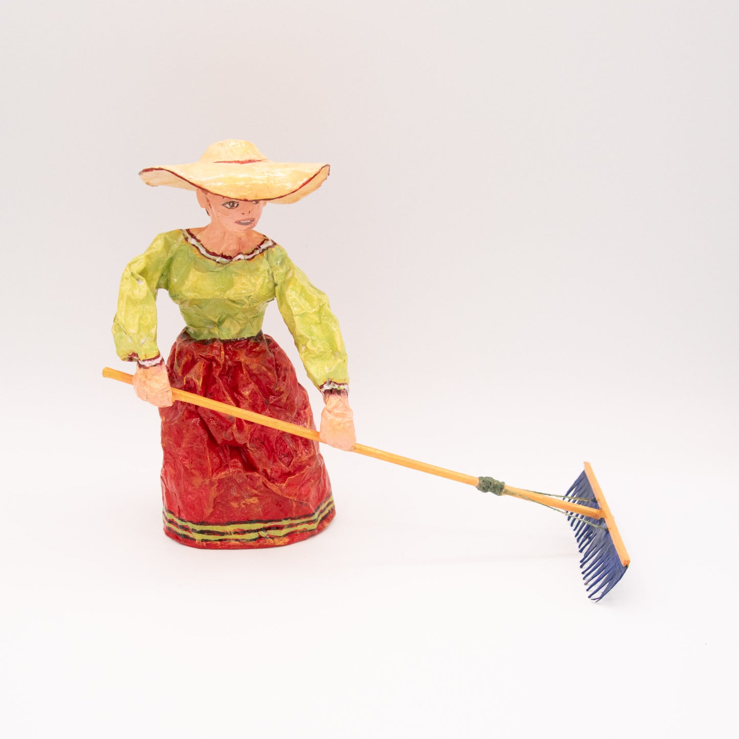 La fermière et son râteau