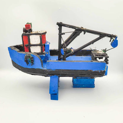 Bateau bleu