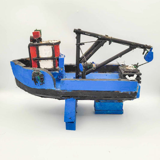 Bateau bleu