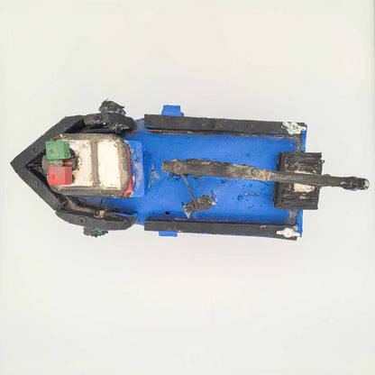 Bateau bleu