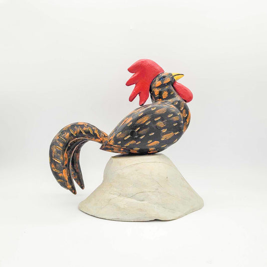 Coq à la fière allure