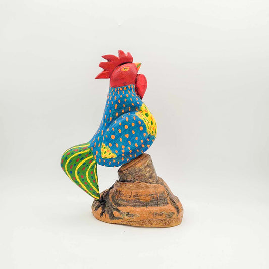 Coq sur souche