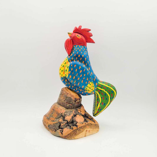 Coq sur souche