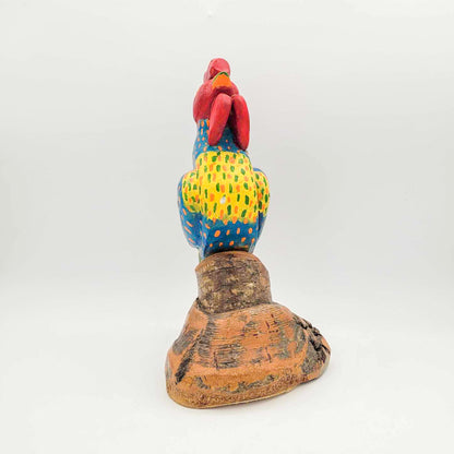 Coq sur souche