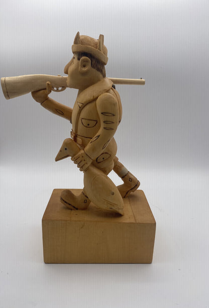 Homme à la chasse aux canards