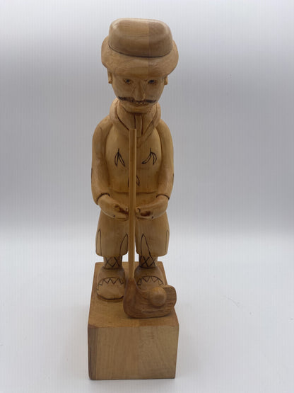 Homme golfeur